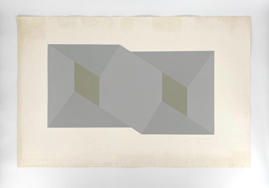 Nummerierter Farbserigraphie von Joachim Albrecht (1913‒1997), um 1970