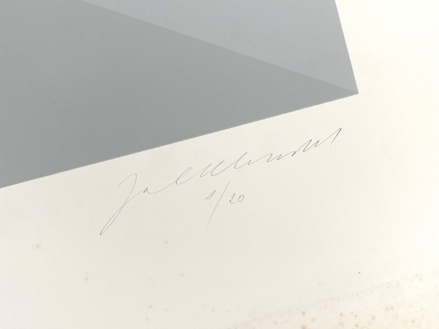 Nummerierter Farbserigraphie von Joachim Albrecht (1913‒1997), um 1970