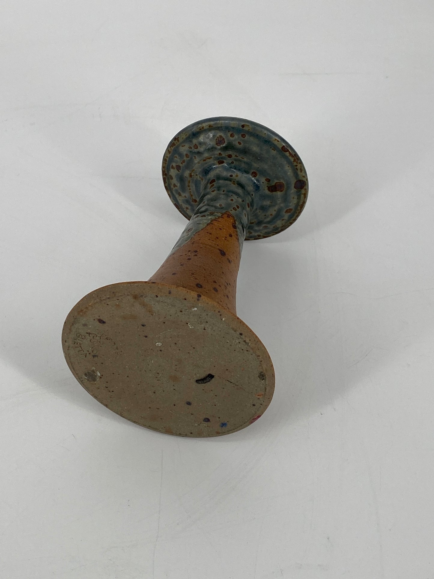 Kerzenhalter aus Steinzeug, teilweise glasiert, Korsika, 1970er