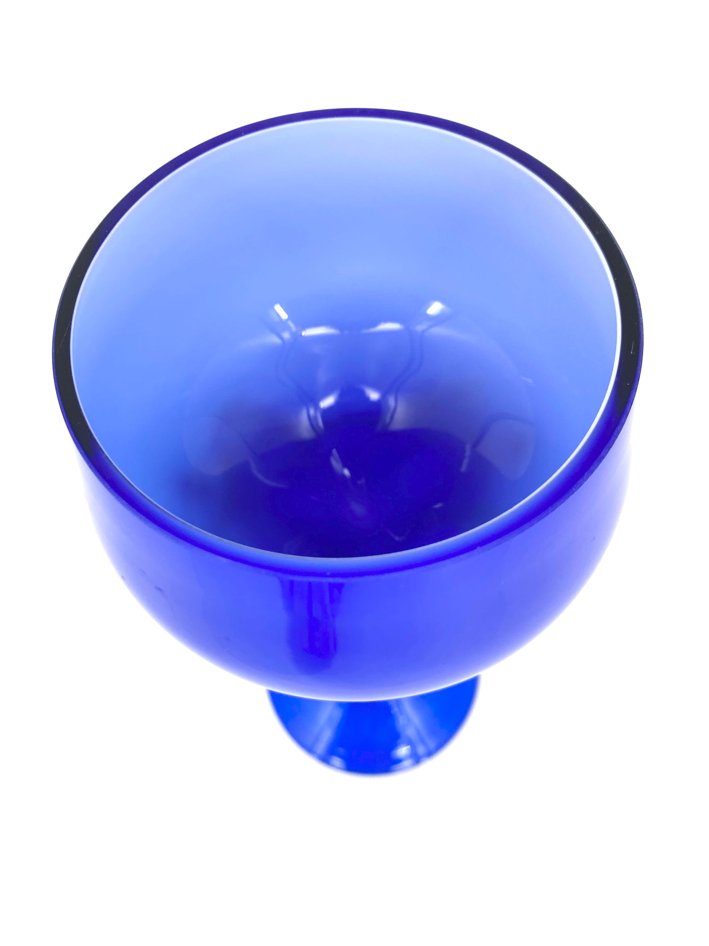 Gläser-Set Jozefina Krosno, Jellyfish Full Cobalt Blue