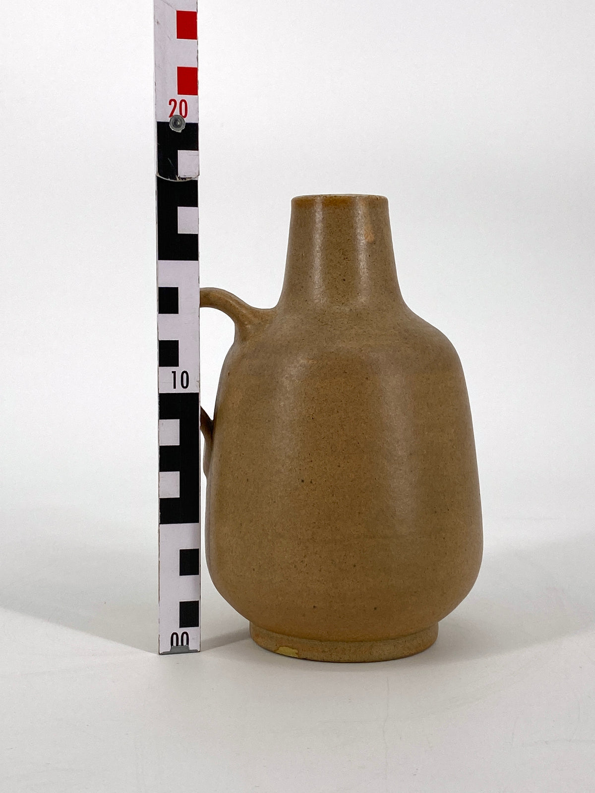 Studiokeramik Krug / Vase von Carl Fischer, Deutschland, 50er