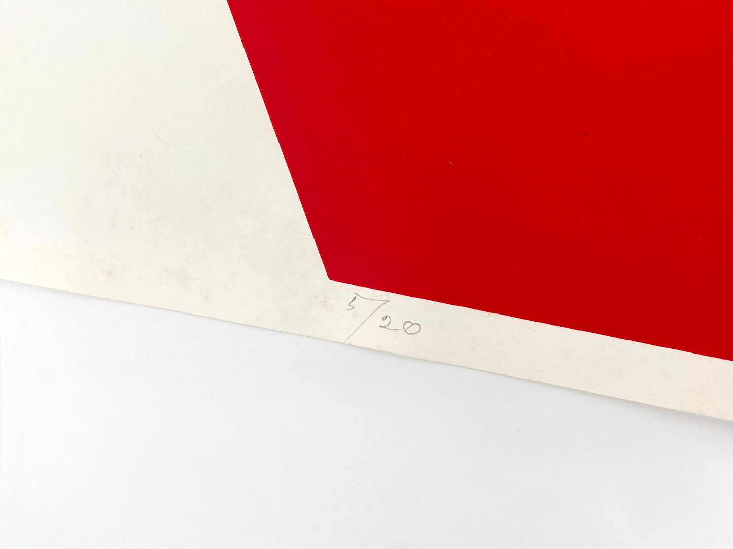 Großer und limitierter Farbsiebdruck von Joachim Albrecht (1913‒1997) aus dem Jahr 1967/1968