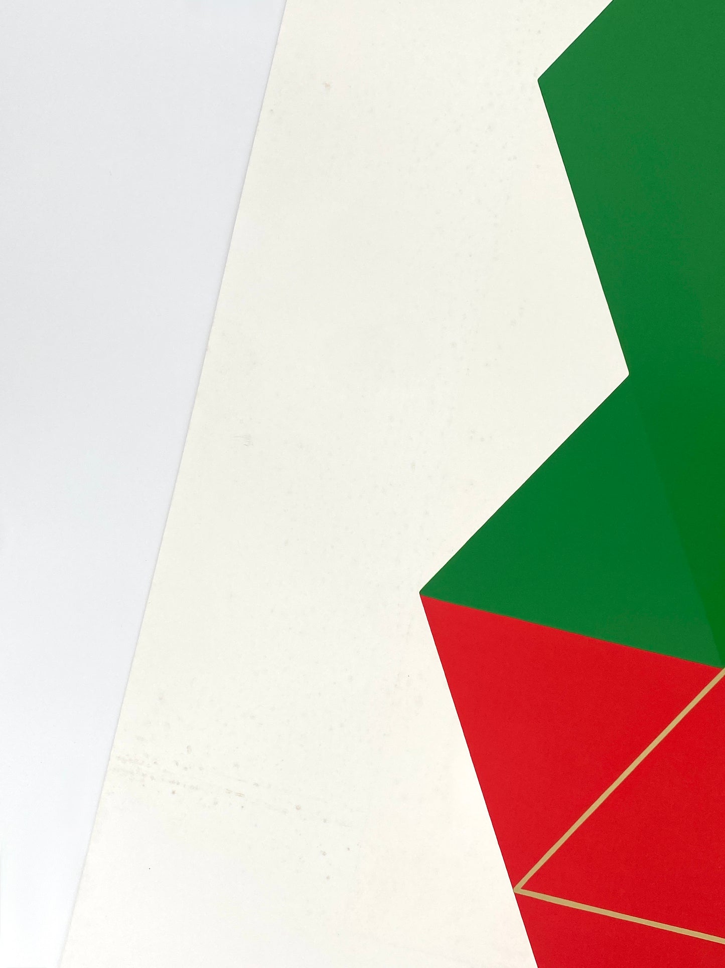 Großer und limitierter Farbsiebdruck von Joachim Albrecht (1913‒1997) aus dem Jahr 1967/1968