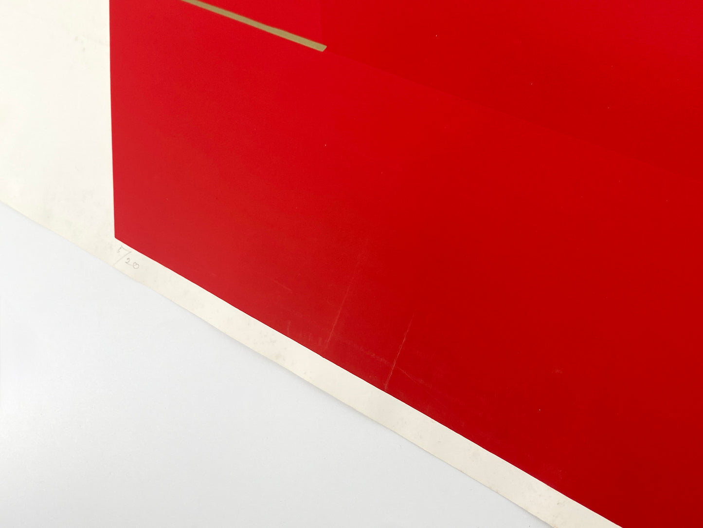 Großer und limitierter Farbsiebdruck von Joachim Albrecht (1913‒1997) aus dem Jahr 1967/1968