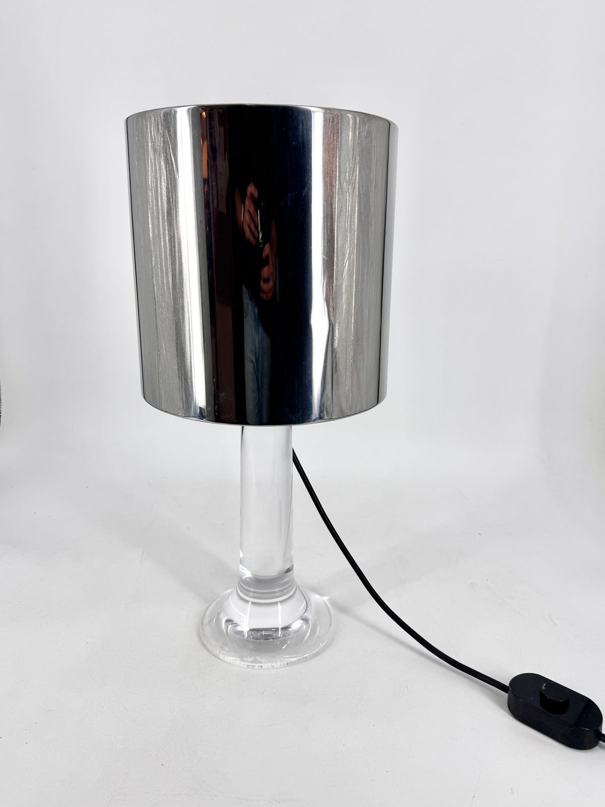 Stehlampe Harvey Guzzini - Lucite. Italien, 70er Jahre