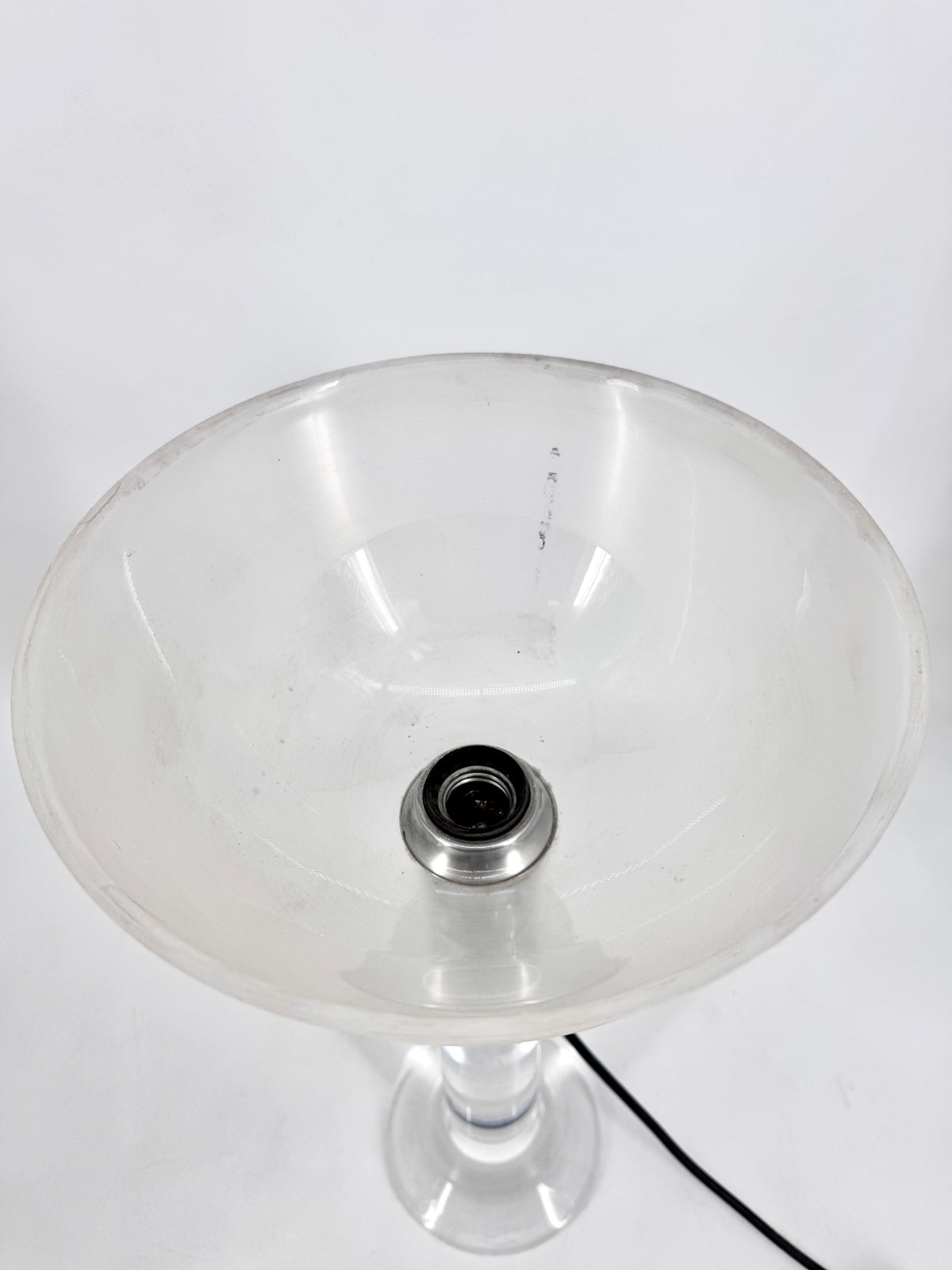 Stehlampe Harvey Guzzini - Lucite. Italien, 70er Jahre