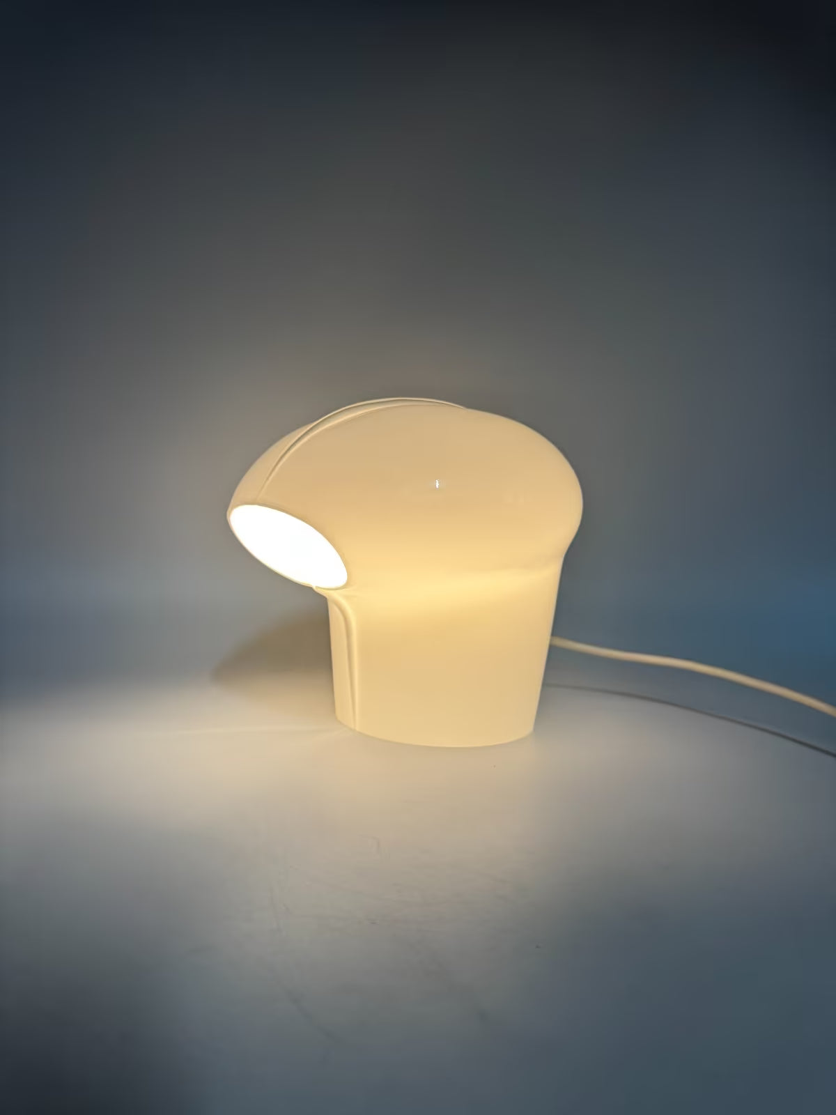 Tischlampe von Gino Vistosi aus Muranoglas, 70er Jahre