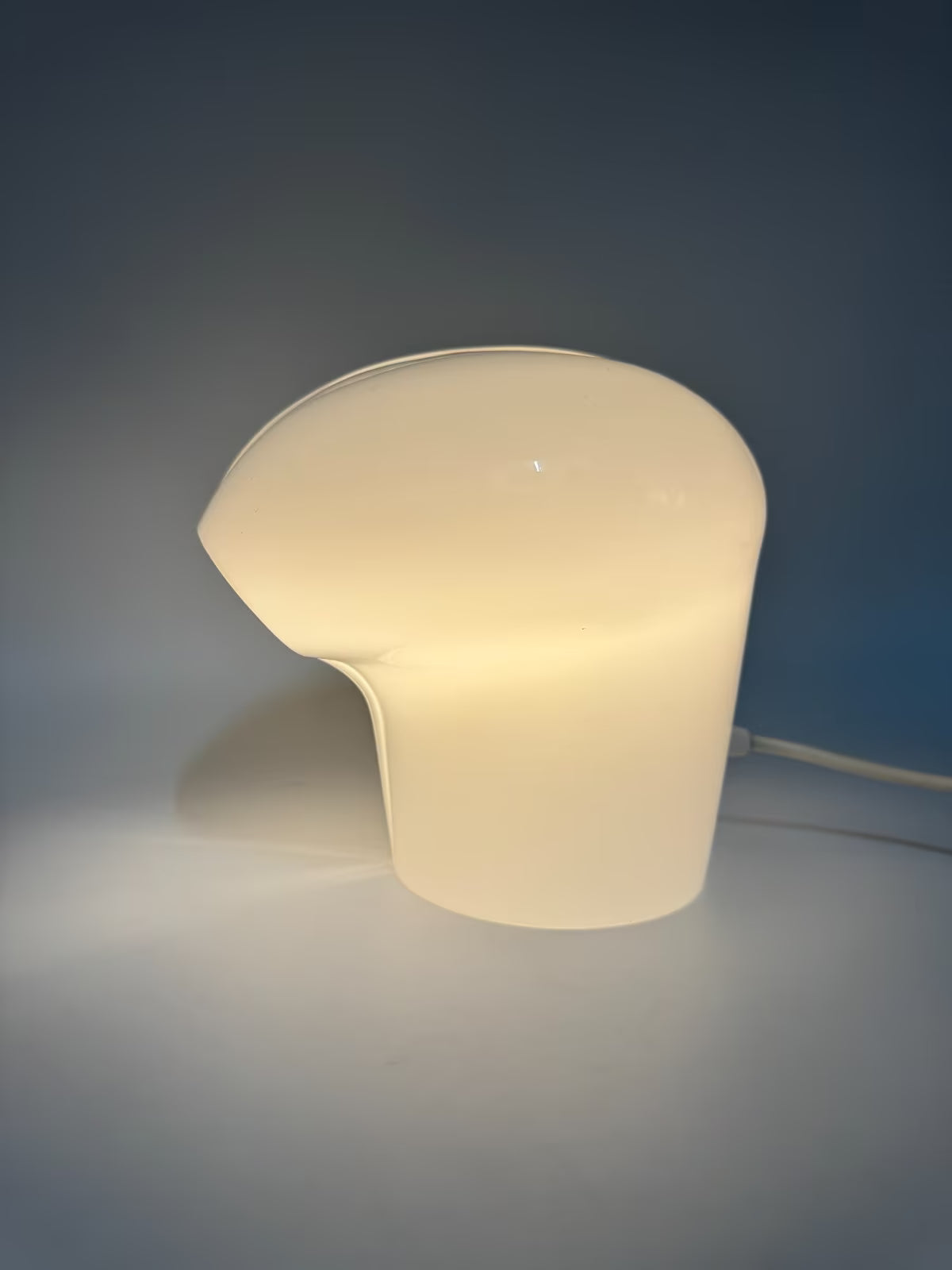 Tischlampe von Gino Vistosi aus Muranoglas, 70er Jahre