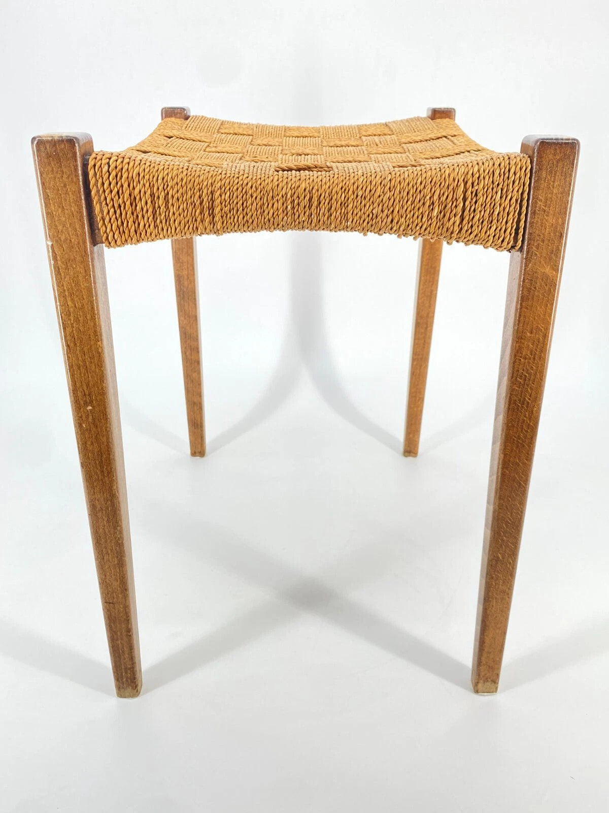 Hocker von Erich Dieckmann aus Eiche, 40er Jahre