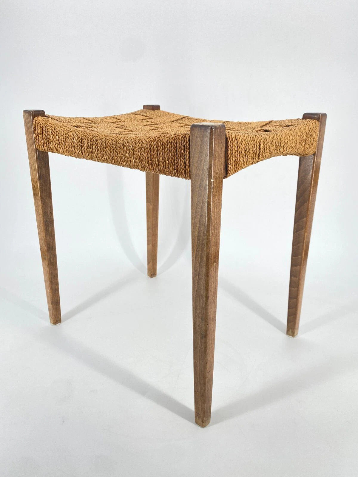 Hocker von Erich Dieckmann aus Eiche, 40er Jahre