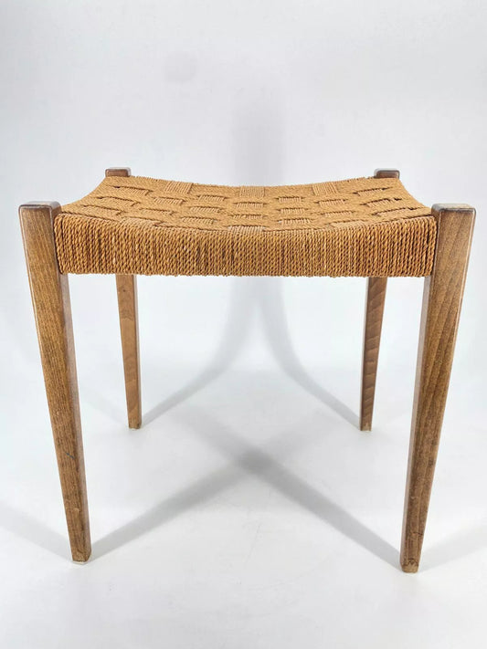 Hocker von Erich Dieckmann aus Eiche, 40er Jahre